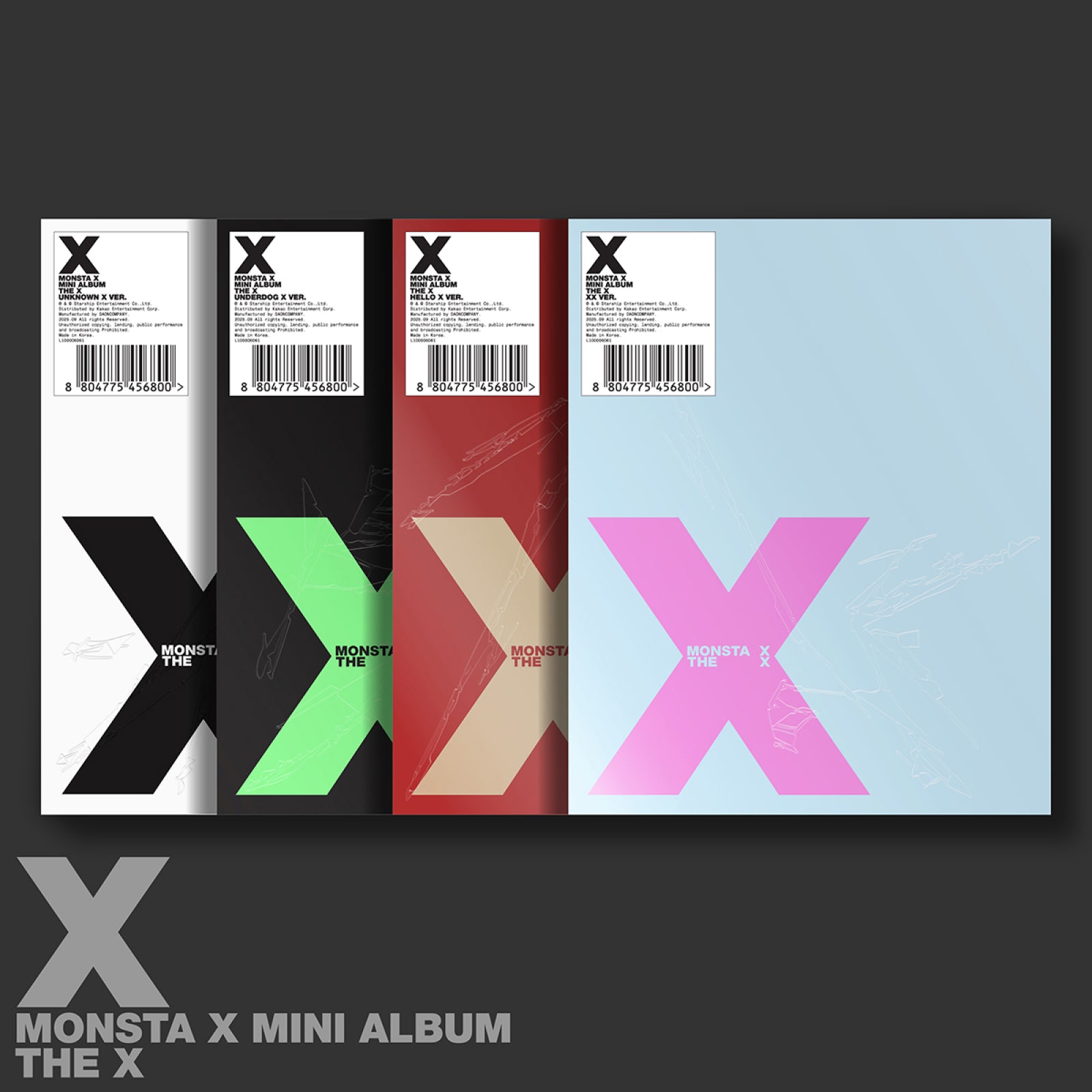 MONSTA X - THE X [13th Mini Album] – Munwa