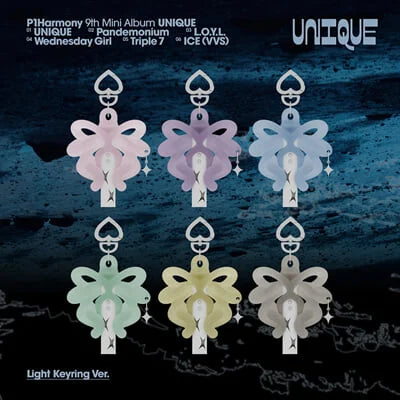 P1Harmony – 9th Mini Album [UNIQUE] (Light Keyring Ver.) – Munwa
