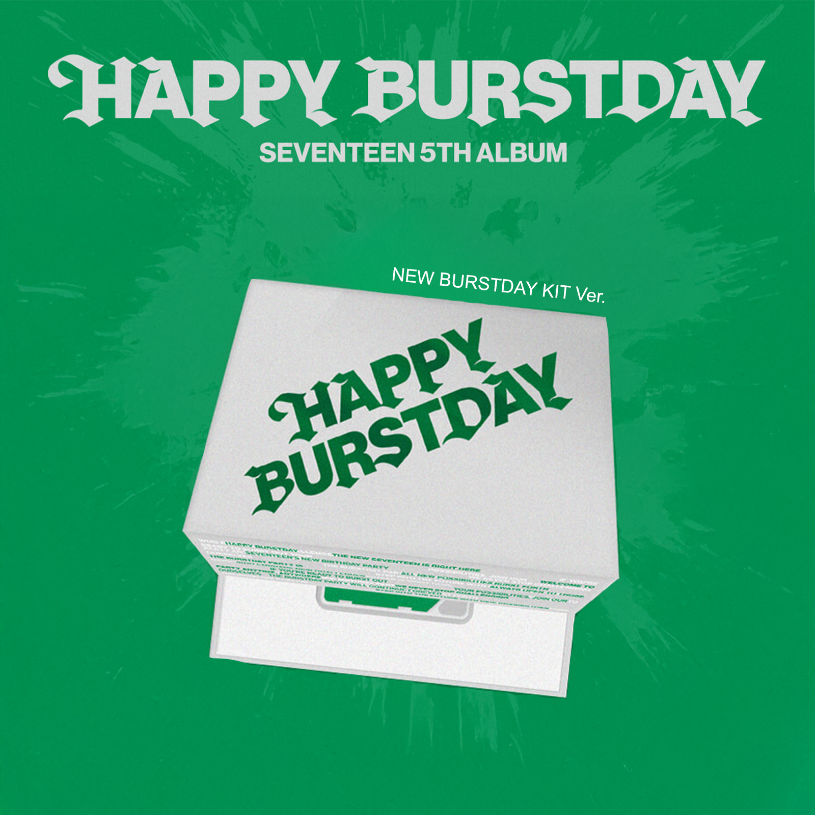 SEVENTEEN - HAPPY BURSTDAY [NEW BURSTDAY KiT Ver.] – Munwa