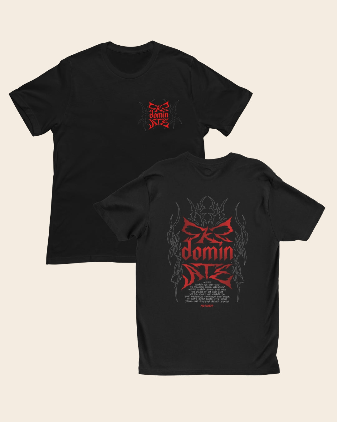 T-shirt DOMINATE
