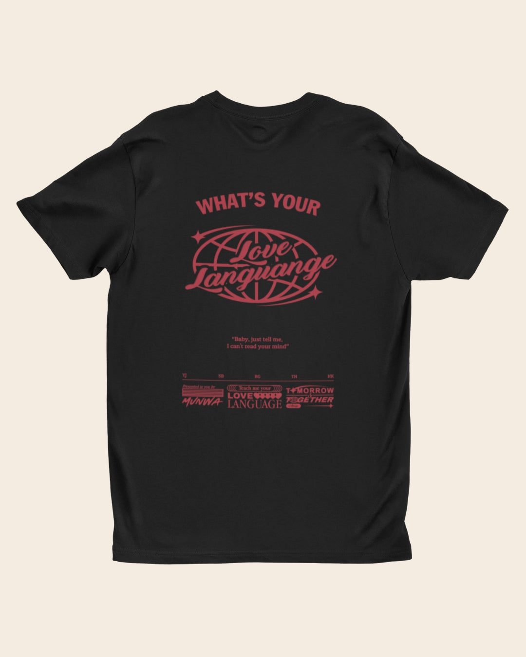 T-shirt LOVE LANGUAGE