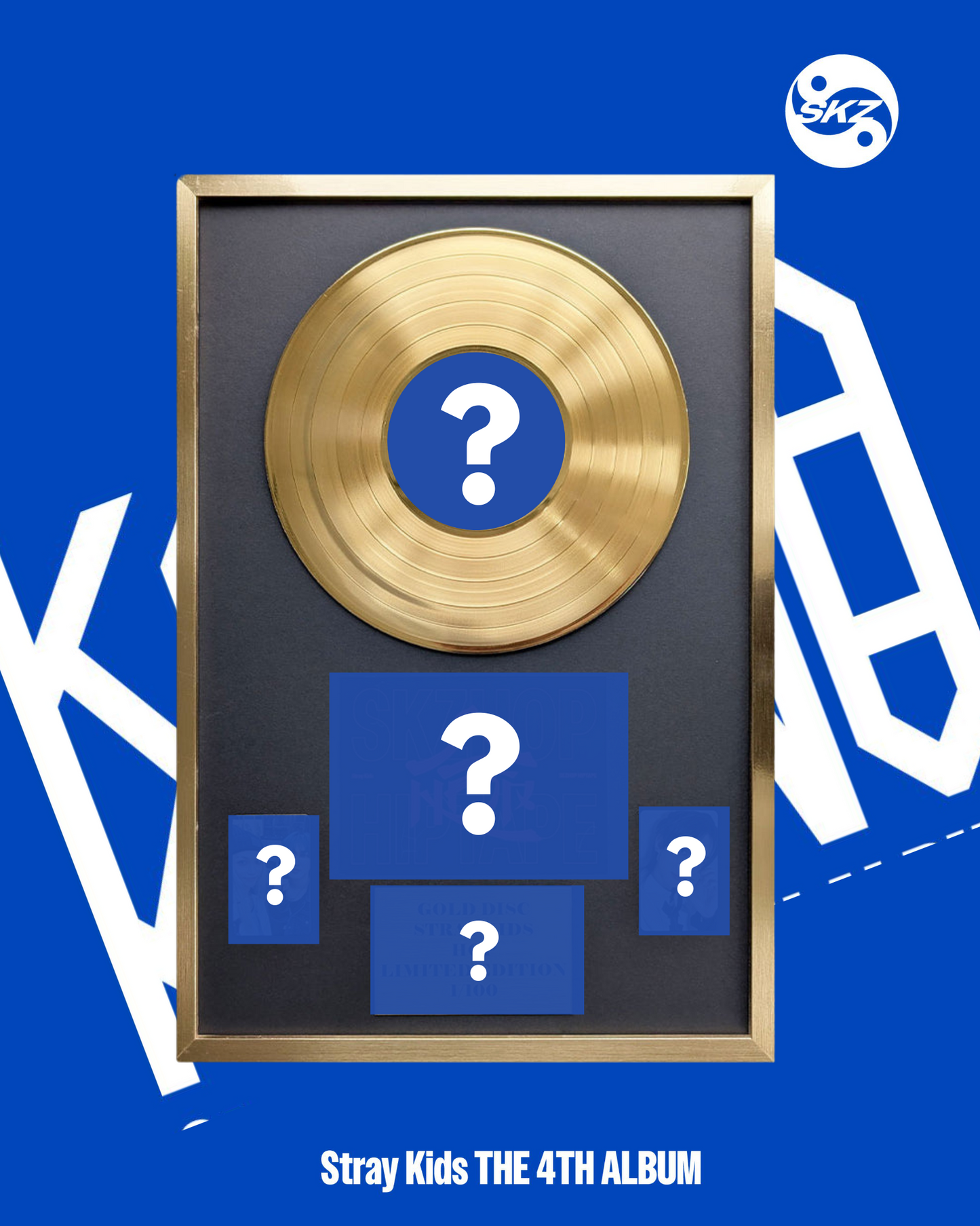 Stray Kids - Karma (CUSTOM DISQUE D'OR) - LIMITED 4 /200 EXEMPLAIRES