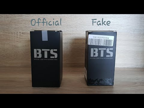Comment différencier un lightstick officiel d’une contrefaçon ?