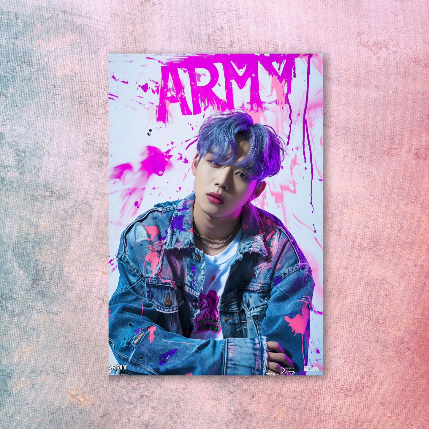 Affiche K-POP, inspirée par BTS Army S3 (EXCLUSIVITÉ MUNWA)