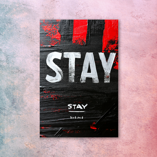 Affiche K-POP, inspirée par Stray Kids Stay S1 (EXCLUSIVITÉ MUNWA)