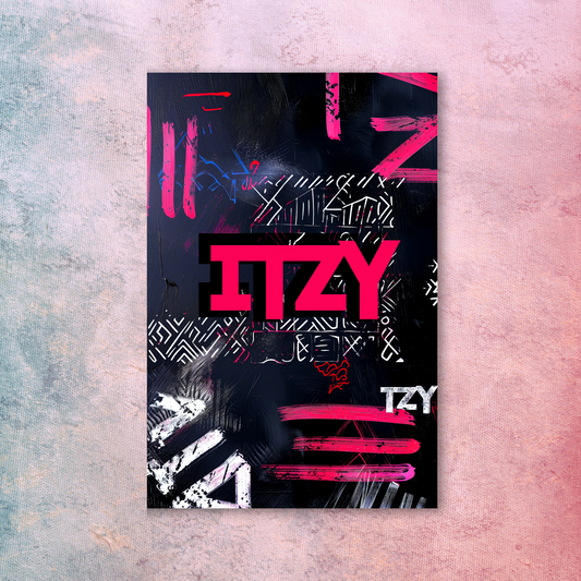 Affiche K-POP, inspirée par ITZY S2 (EXCLUSIVITÉ MUNWA)