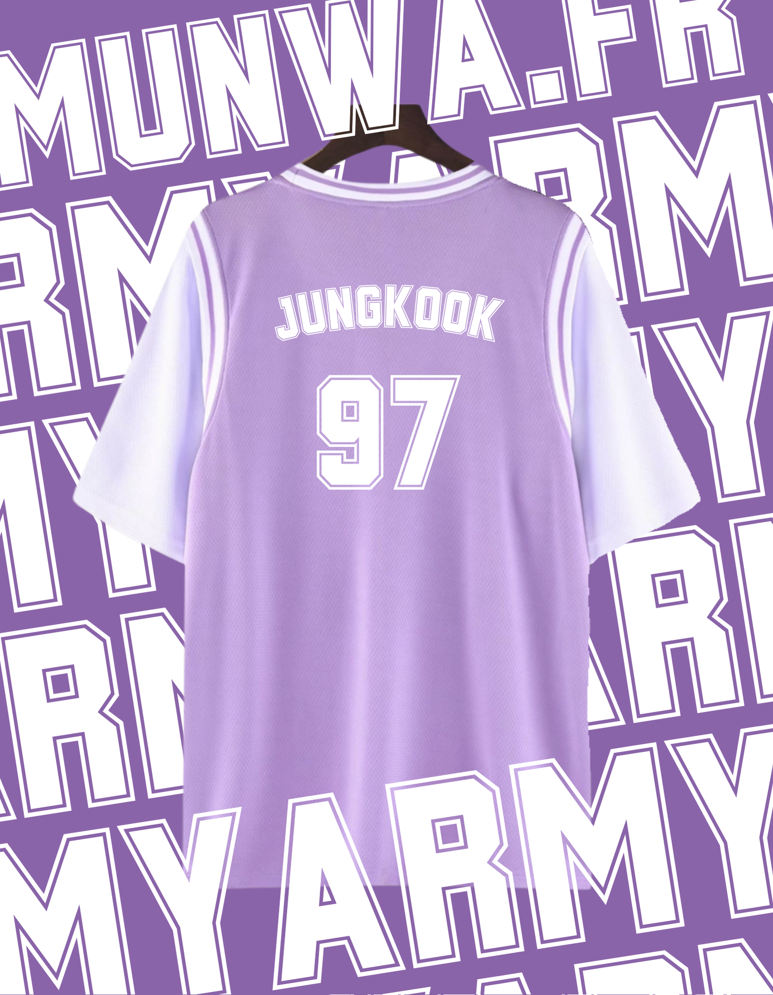 T-shirt ARMY (JUNGKOOK) [EXCLU MUNWA]