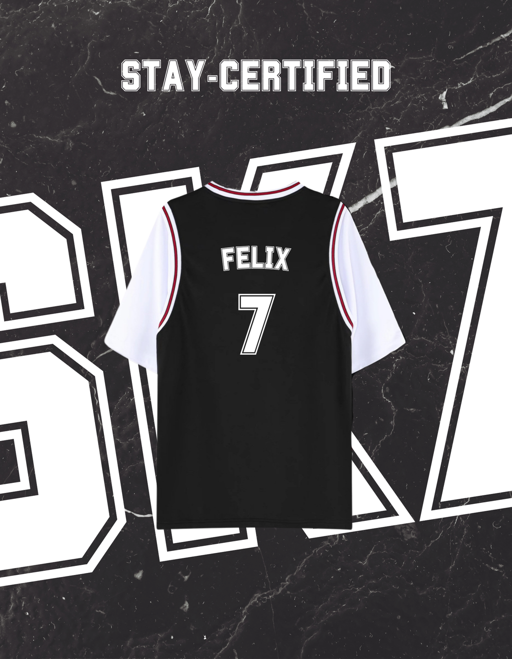 T-shirt STAY-CERTIFIED (FELIX) [EXCLU MUNWA]