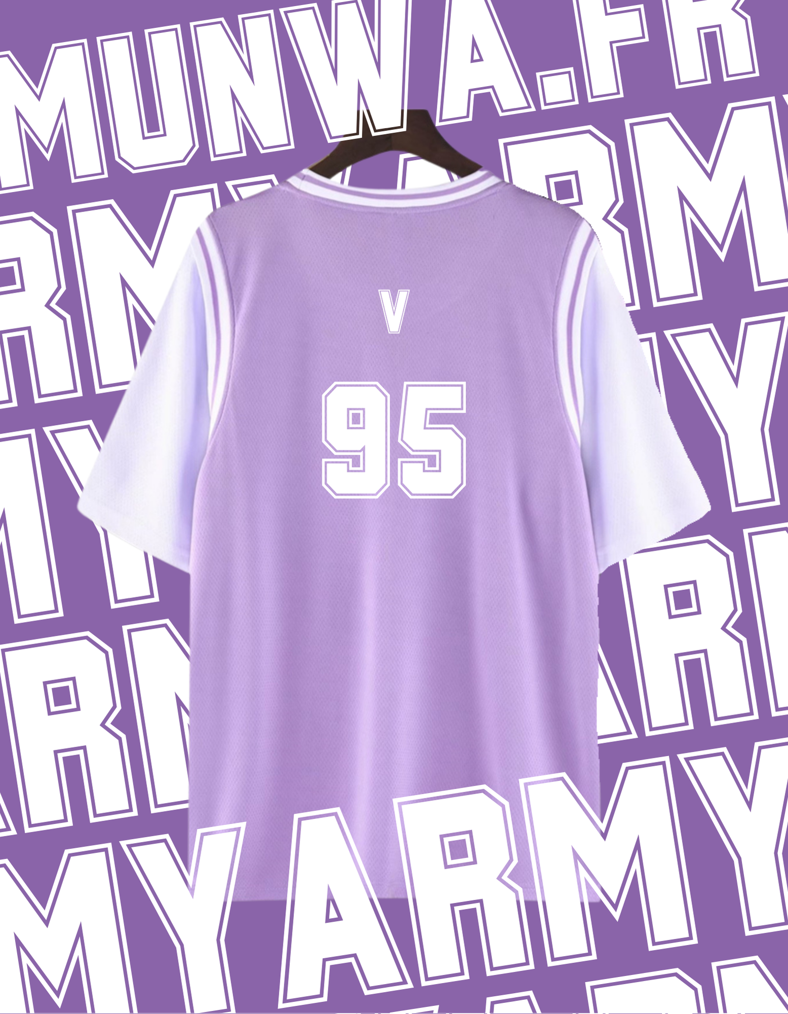 ARMY (V) T-shirt [MUNWA EXCLUDED] [MUNWA EXCLUDED