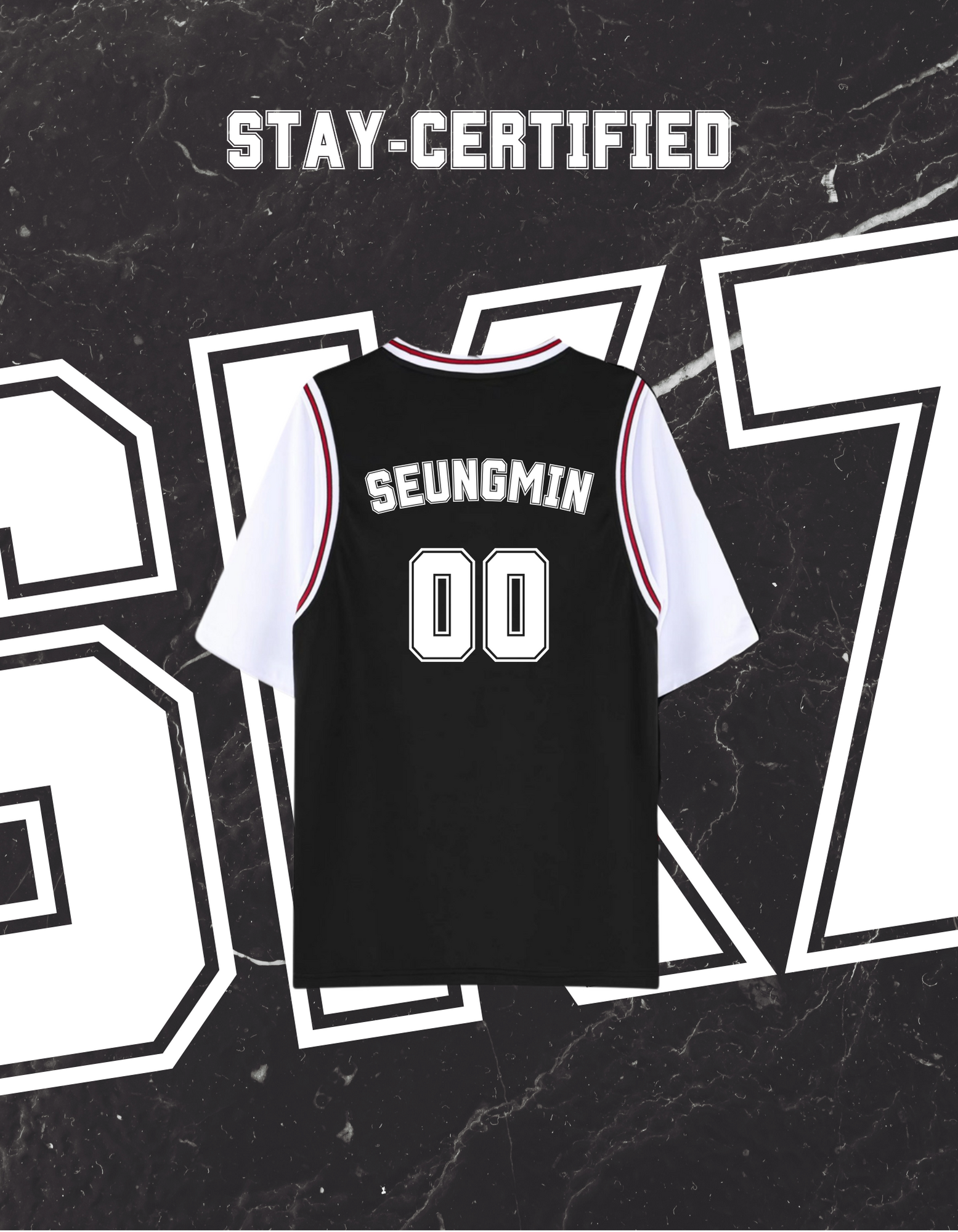 T-shirt STAY-CERTIFIED (SEUNGMIN) [EXCLU MUNWA]