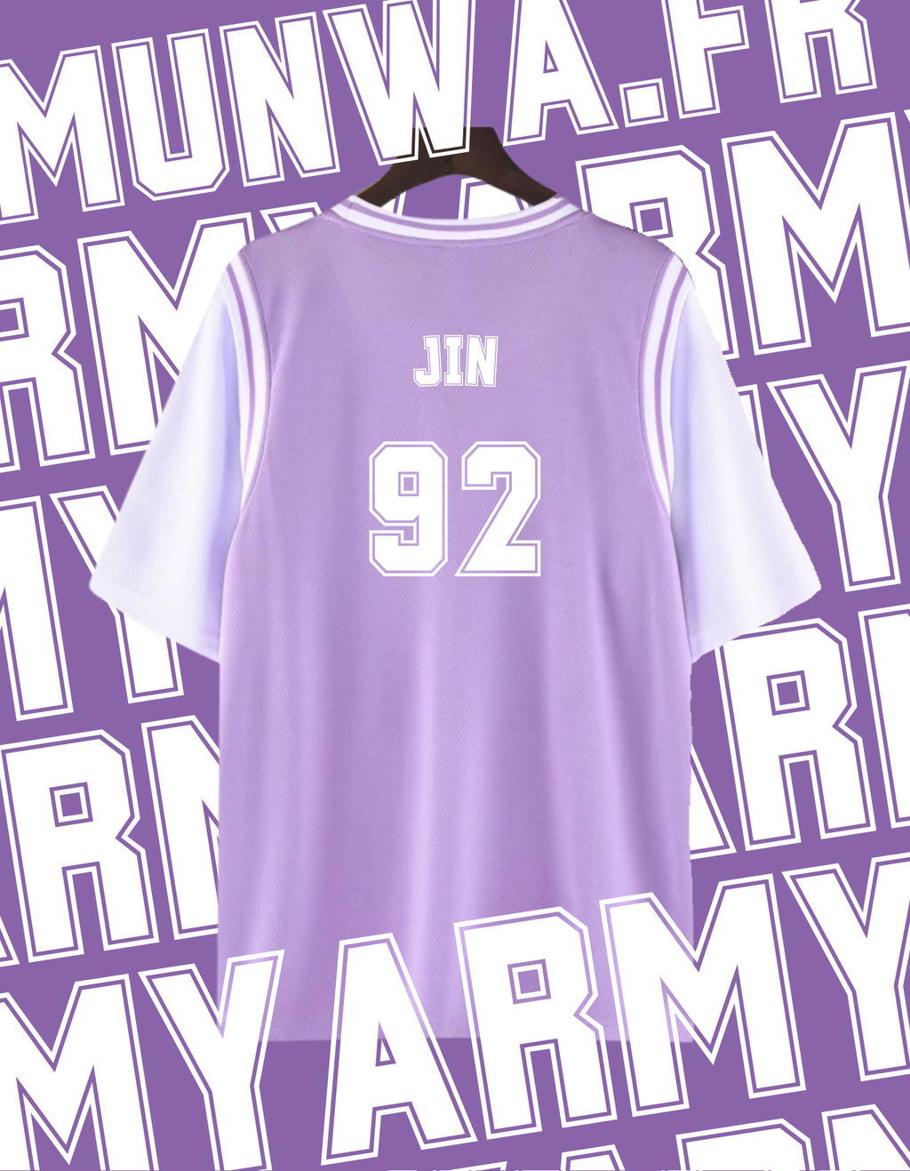 Camiseta ARMY (JIN) [EXCLUSIVA MUNWA]