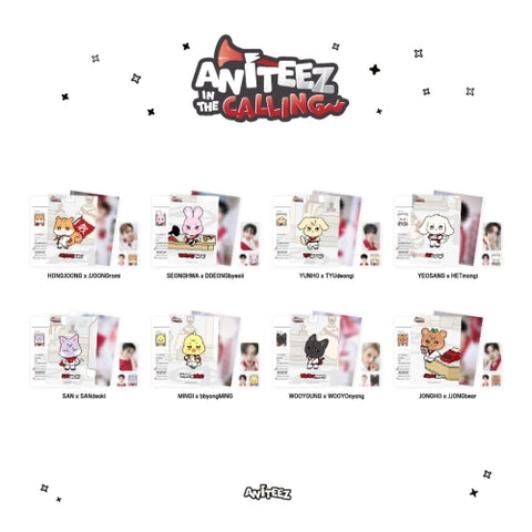 [ATEEZ] ANITEEZ IN THE CALLING MD - CALLING PROFILE HOLDER SET