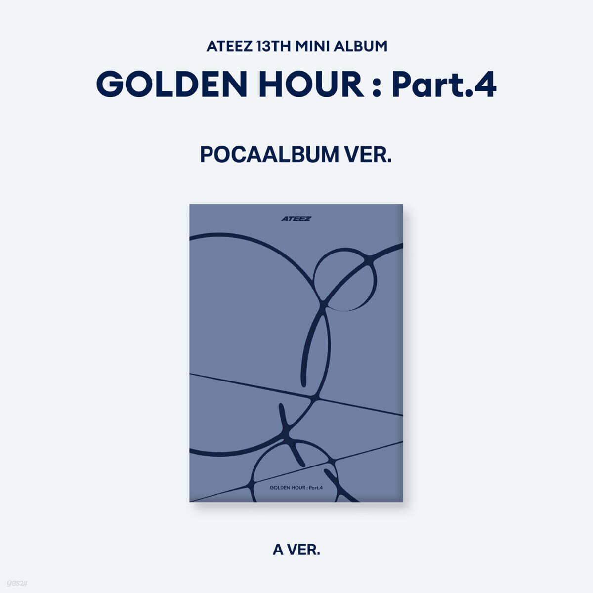 ATEEZ – 13th Mini Album GOLDEN HOUR : Part.4 (POCA ALBUM VER.) – Munwa