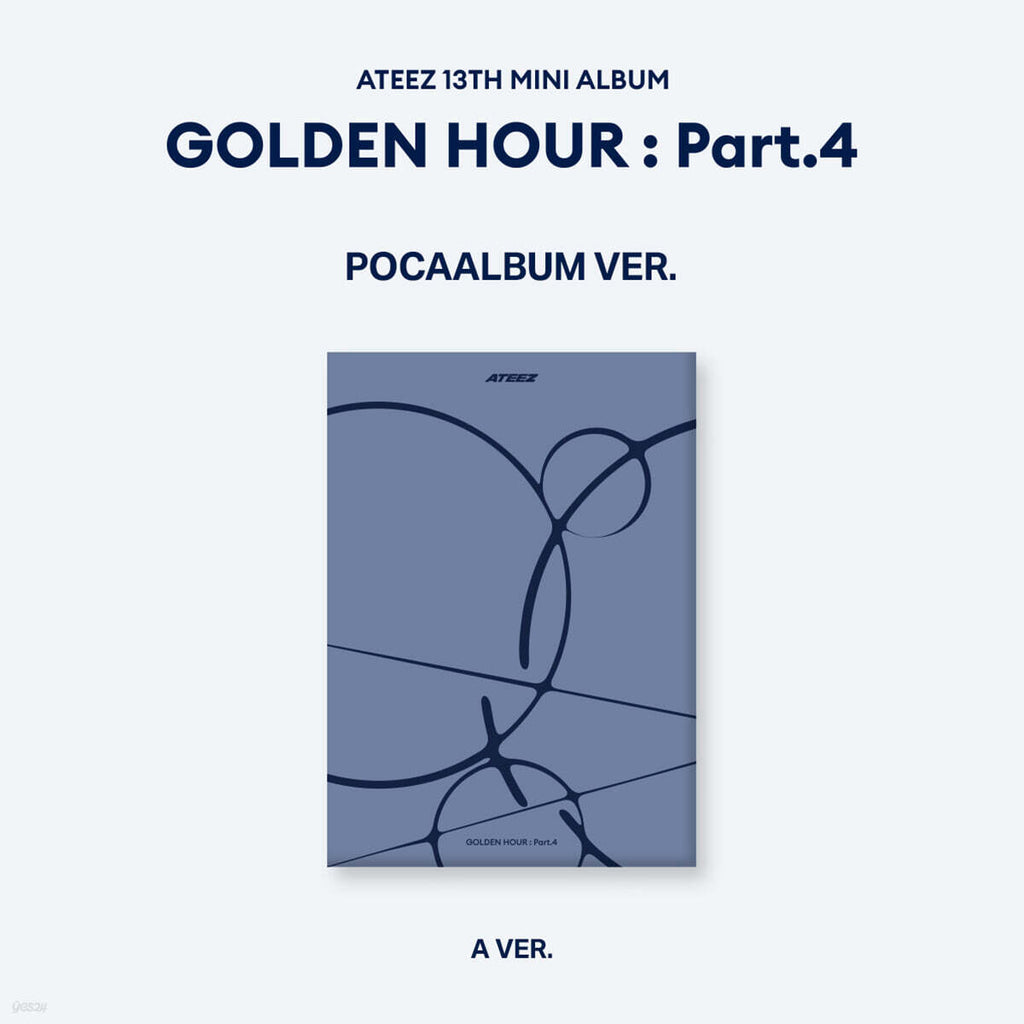 ATEEZ – 13th Mini Album GOLDEN HOUR: Part.4 (POCA ALBUM VER.)