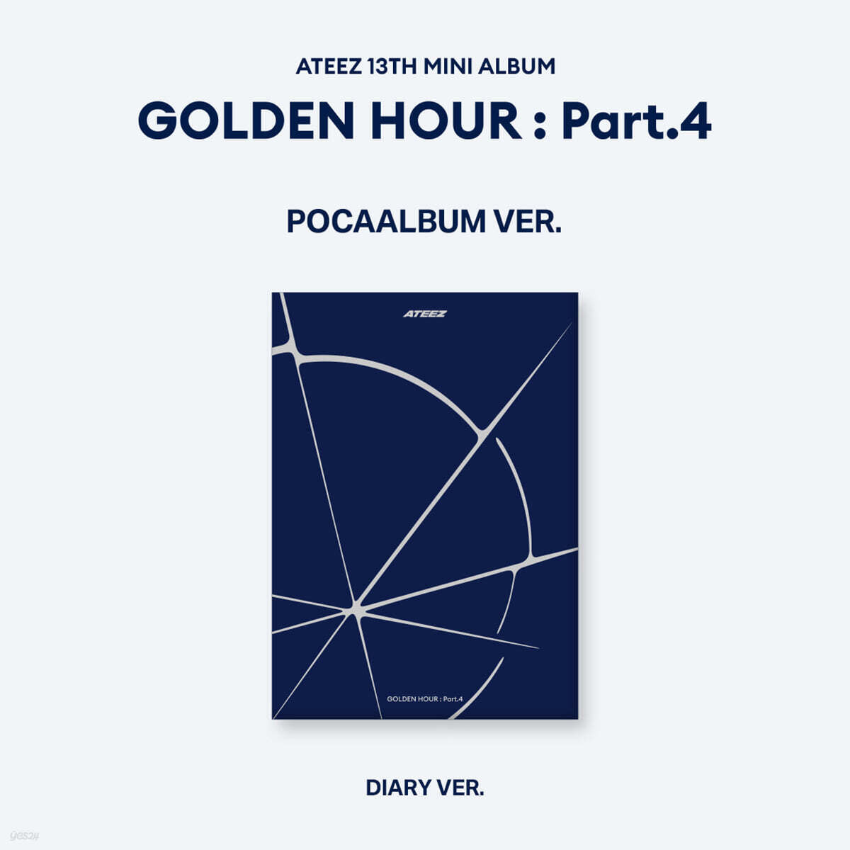 ATEEZ – 13th Mini Album GOLDEN HOUR : Part.4 (POCA ALBUM VER.) - PRECOMMANDE