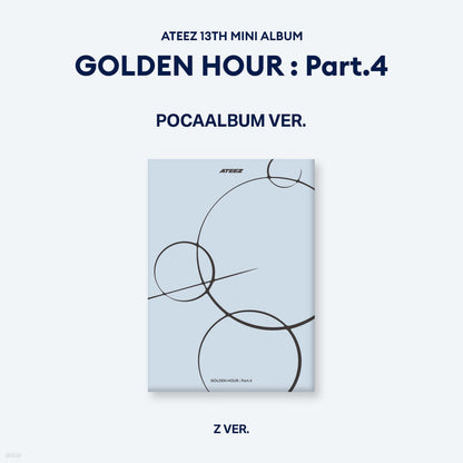 ATEEZ – 13th Mini Album GOLDEN HOUR : Part.4 (POCA ALBUM VER.) - PRECOMMANDE