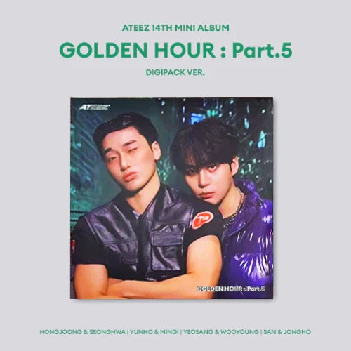 ATEEZ – 14th Mini Album [GOLDEN HOUR : Part.5] (DIGIPACK UNIT Ver.)