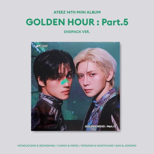 ATEEZ – 14th Mini Album [GOLDEN HOUR : Part.5] (DIGIPACK UNIT Ver.)