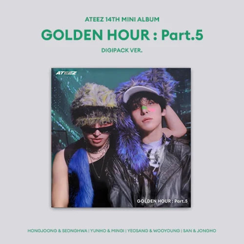 ATEEZ – 14th Mini Album [GOLDEN HOUR : Part.5] (DIGIPACK UNIT Ver.)