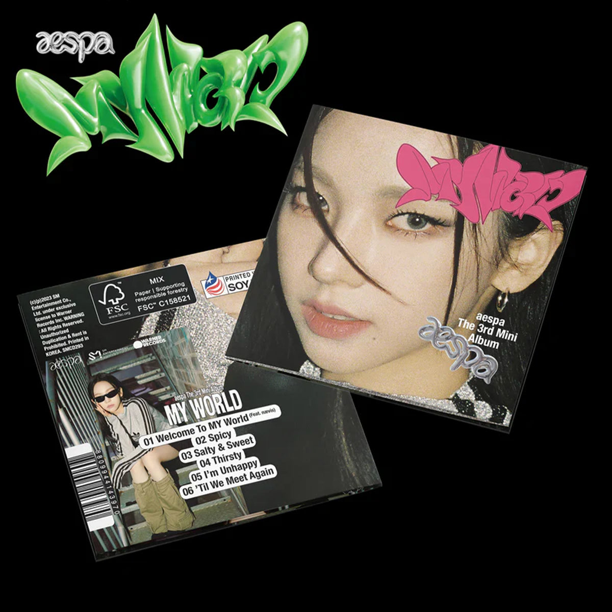 Aespa - MY WORLD [Poster Ver.]