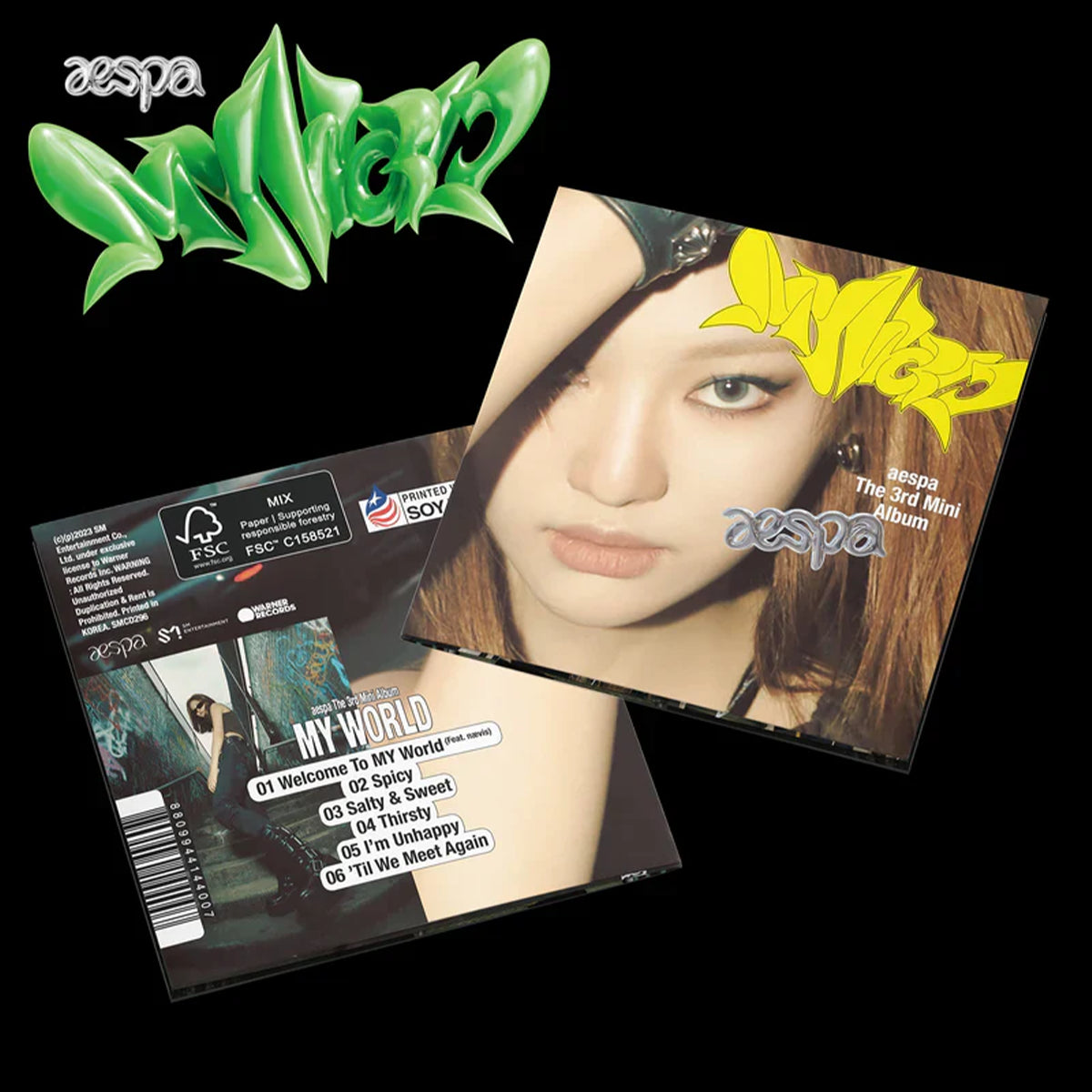 Aespa - MY WORLD [Poster Ver.]