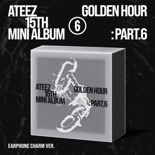 ATEEZ – GOLDEN HOUR : Part.6 – 15th Mini Album [Earphone charm Ver.]