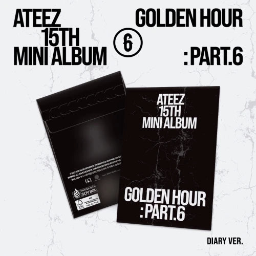 ATEEZ – GOLDEN HOUR : Part.6 – POCAALBUM [A Ver. / DIARY Ver. / Z Ver.]