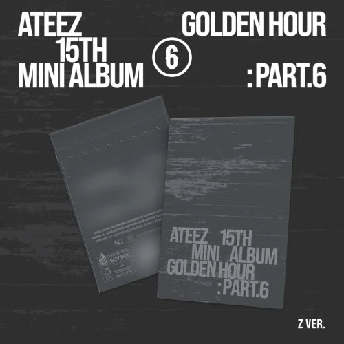 ATEEZ – GOLDEN HOUR : Part.6 – POCAALBUM [A Ver. / DIARY Ver. / Z Ver.]
