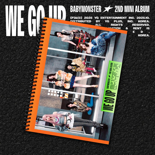 BABYMONSTER – WE GO UP [GO Ver.] (PRÉCOMMANDES)