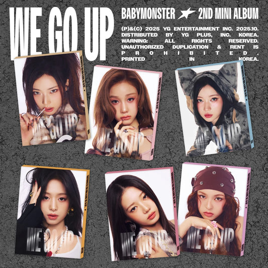 BABYMONSTER – WE GO UP [PATTERN Ver.] (PRÉCOMMANDES)