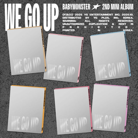 BABYMONSTER – WE GO UP [PATTERN Ver.] (PRÉCOMMANDES)