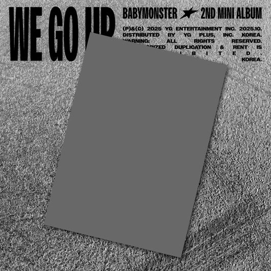 BABYMONSTER – WE GO UP [POSTCARD Ver.] (PRÉCOMMANDES)