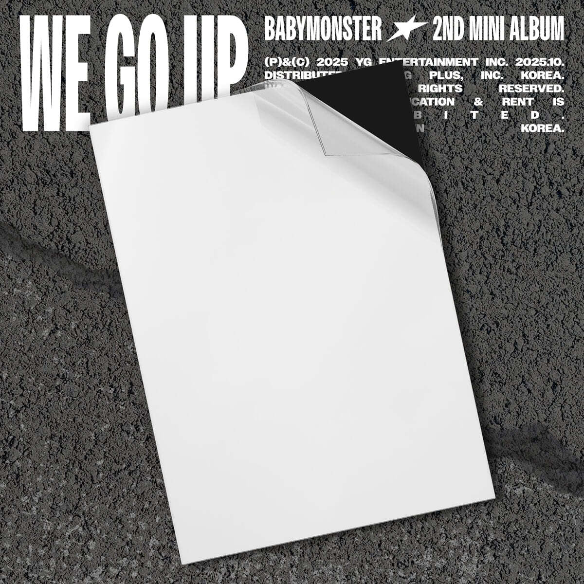 BABYMONSTER – WE GO UP [WE Ver.] (PRÉCOMMANDES)