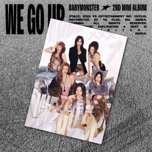 BABYMONSTER – WE GO UP [POSTCARD Ver.] (PRÉCOMMANDES)