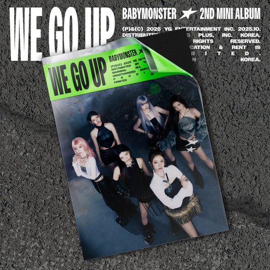 BABYMONSTER – WE GO UP [WE Ver.] (PRÉCOMMANDES)