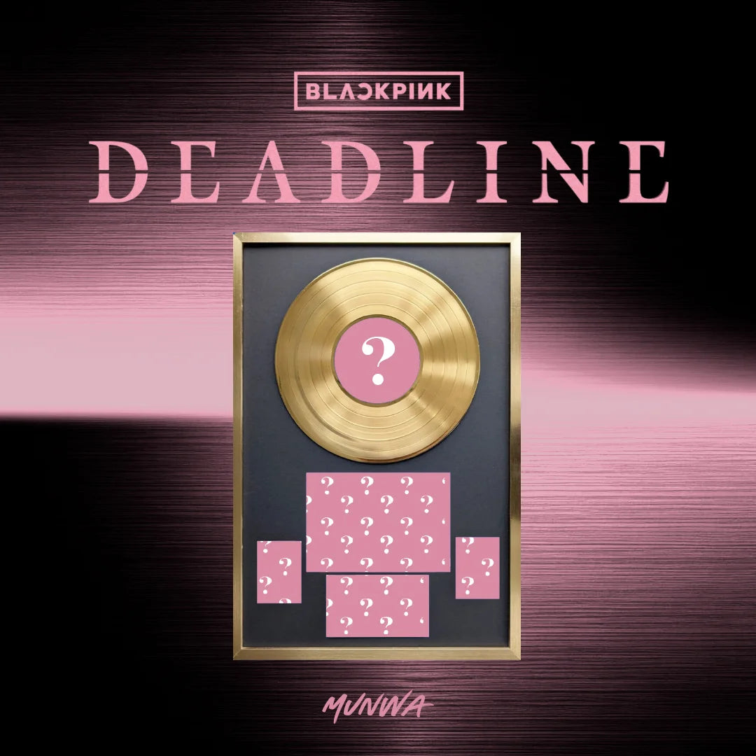 BLACKPINK - DEADLINE (CUSTOM DISQUE D'OR) [PRECOMMANDE]