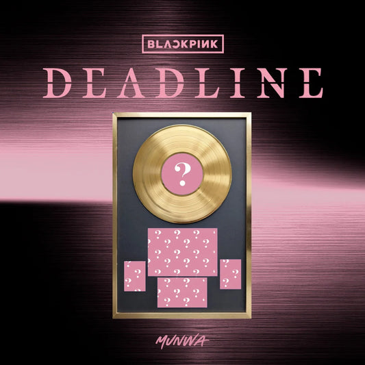 BLACKPINK - DEADLINE (CUSTOM DISQUE D'OR) [PRECOMMANDE]