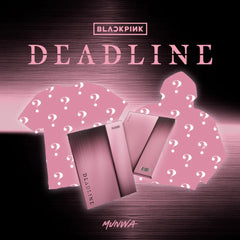 PACK T-SHIRT + SWEAT + BONUS MUNWA + MINI ALBUM BLACKPINK - DEADLINE (PINK Ver.) [PRÉCOMMANDES]
