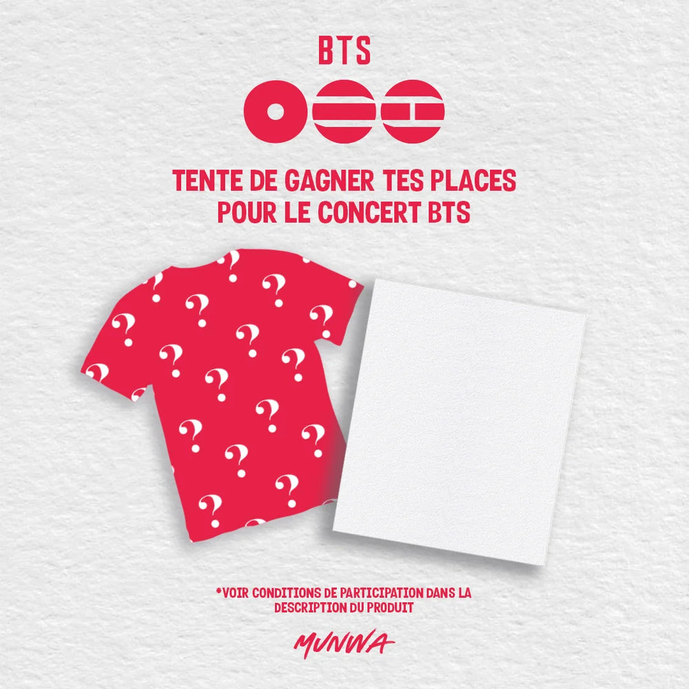 PACK MUNWA T-SHIRT + ALBUM BTS - ARIRANG Standard Ver.