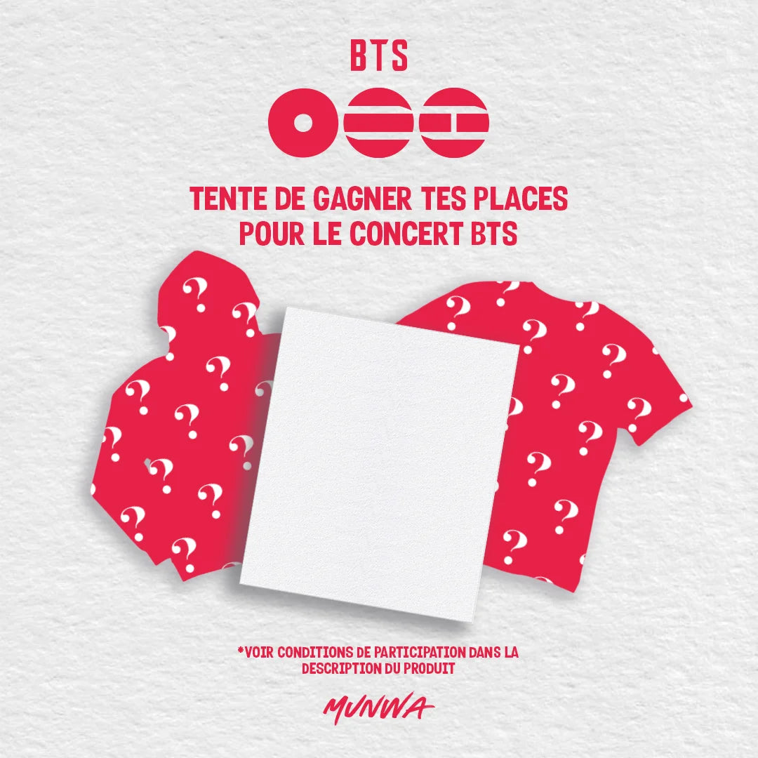 PACK MUNWA T-SHIRT + SWEAT + ALBUM BTS [PRÉCOMMANDES]