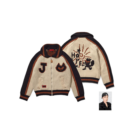 BTS J-HOPE - HOPE ON THE STAGE OFFICIAL MD COWICHAN CARDIGAN [PRÉCOMMANDES]