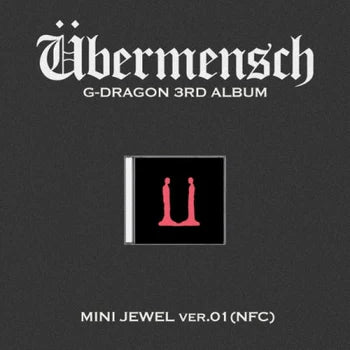 G-DRAGON - 3rd Album [Übermensch] (MINI JEWEL ver.) (NFC) (VER.01)
