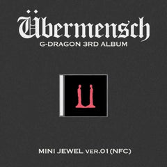 G-DRAGON - 3rd Album [Übermensch] (MINI JEWEL ver.) (NFC) (VER.01)