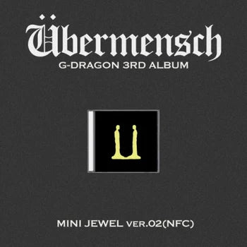 G-DRAGON - 3rd Album [Übermensch] (MINI JEWEL ver.) (NFC) (VER.02)
