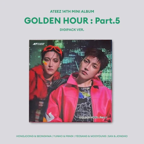 ATEEZ – 14th Mini Album [GOLDEN HOUR : Part.5] (DIGIPACK UNIT Ver.)