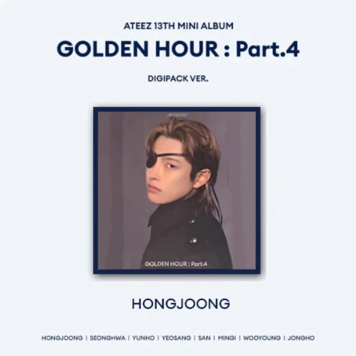 ATEEZ – 13th Mini Album [GOLDEN HOUR : Part.4] (DIGIPACK VER.)