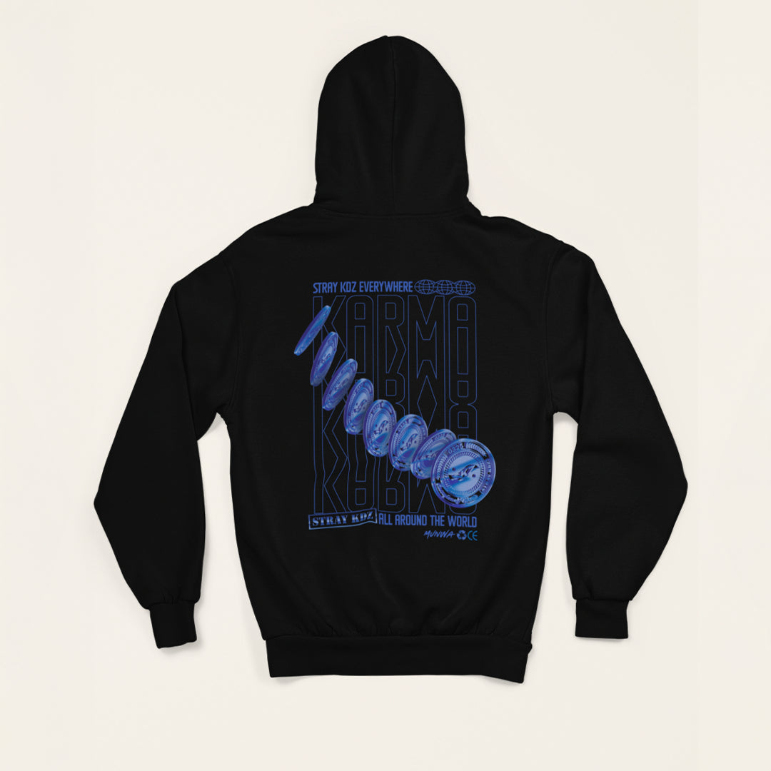 Sweat à Capuche Zippé SKZ KARMA - Merchandising Album | Streetwear Unisexe Homme/Femme | Tailles XXS à 4XL - 9