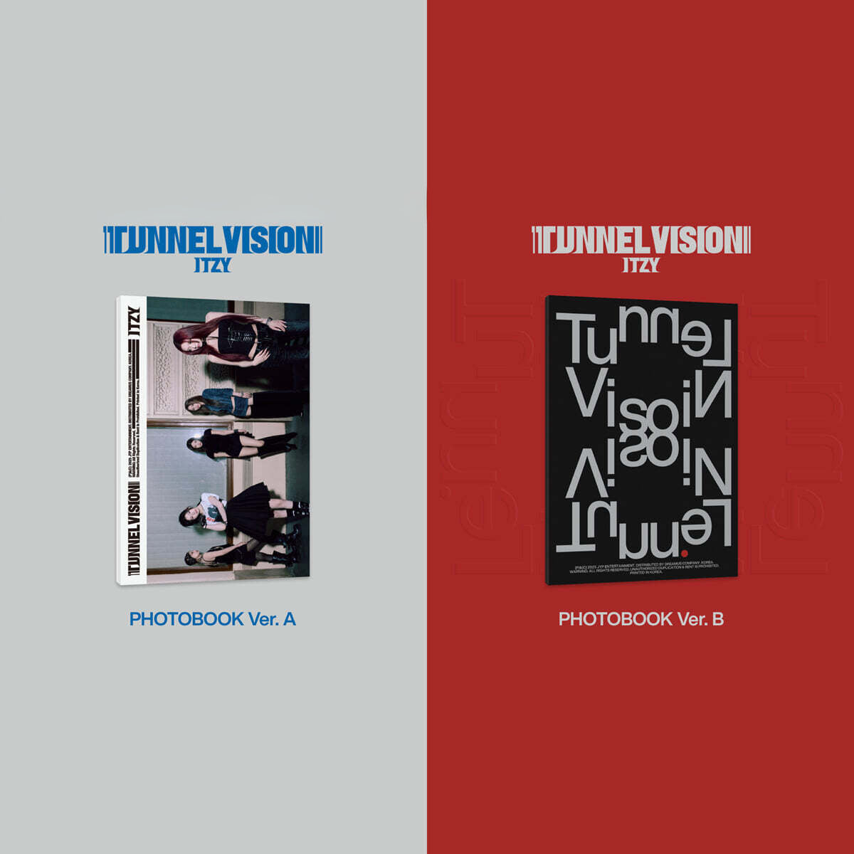 ITZY - TUNNEL VISION [Photobook Ver.] + BONUS DE PRÉCOMMANDES