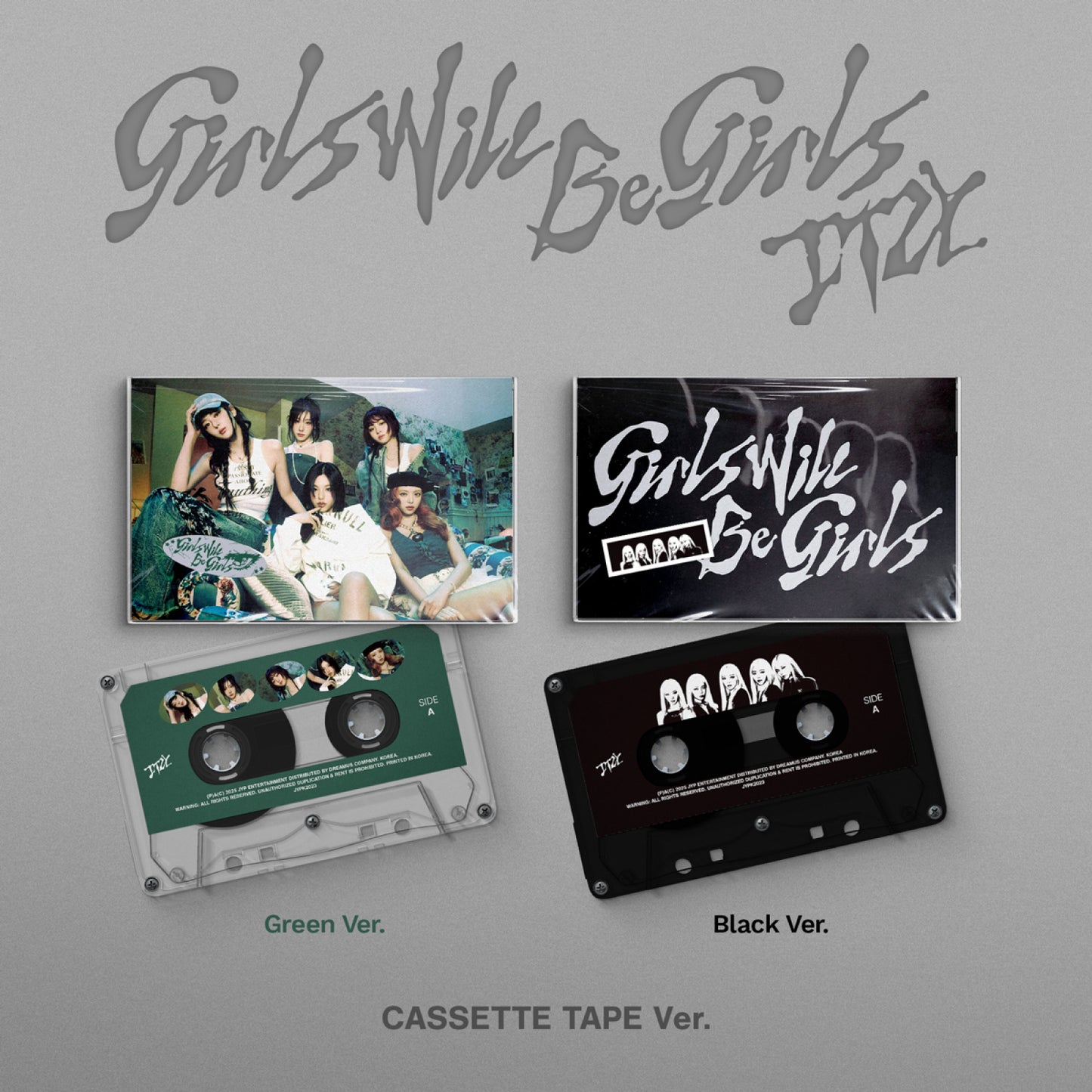 ITZY - Girls Will Be Girls [CASSETTE TAPE VER.]
