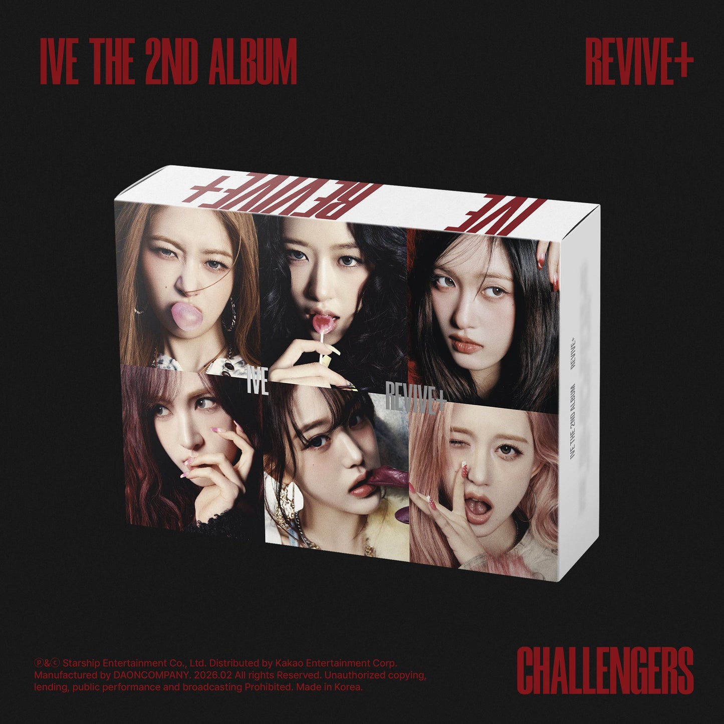 IVE – REVIVE+ (BANGERS ver./ CHALLENGERS ver.) + PRE-ORDER BONUS